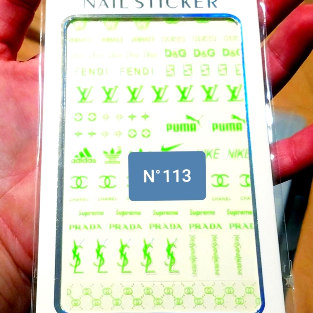 NWT Nail Art Design Stickers N°113!